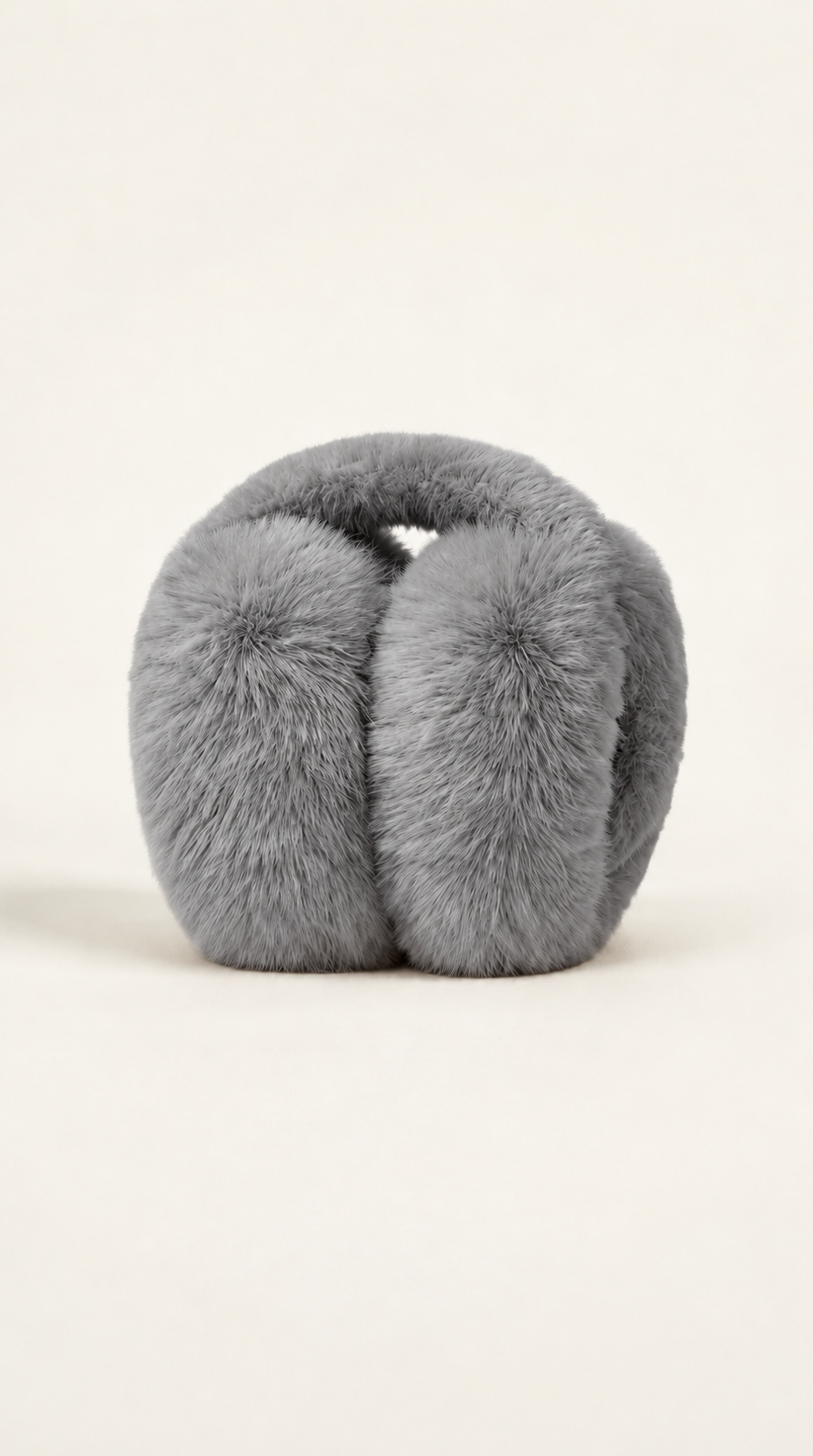 Plush earmuffs Grey