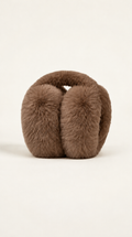 Brown Plush Earmuffs