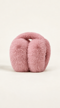 Pink Plush Earmuffs