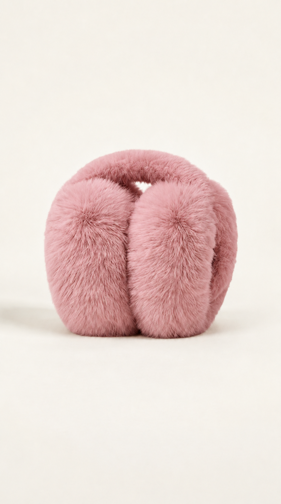 Pink Plush Earmuffs